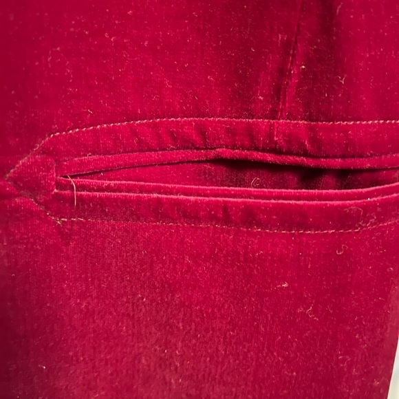 La Bonne Vie dark wine velvet blazer lined size 18 - Picture 8 of 9